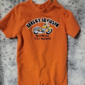 Harley Davidson toddler romper